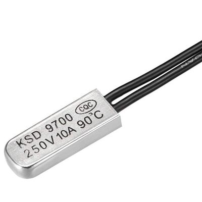 5A Normalde Açık Sıcaklık Anahtarı Bimetal KSD9700 Termal Anahtar
