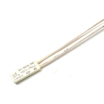 13.5x5.4x2.4mm Thermal Protector Switch 24V 3A Small Bimetal Temperature Switch